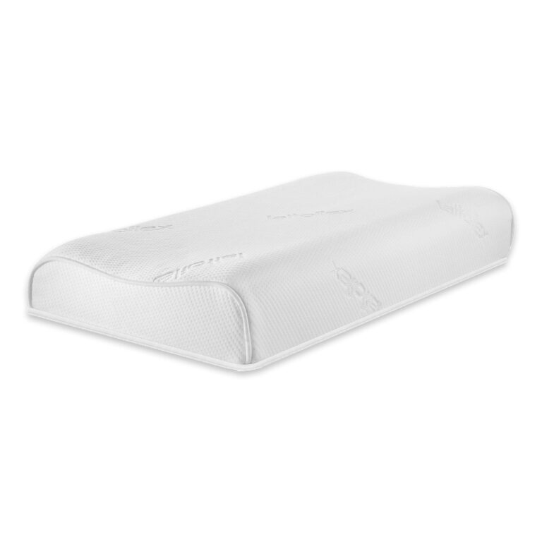 Ergonomisches Kopfkissen von Lattoflex: das Lattokiss PRO, 10 cm hoch.