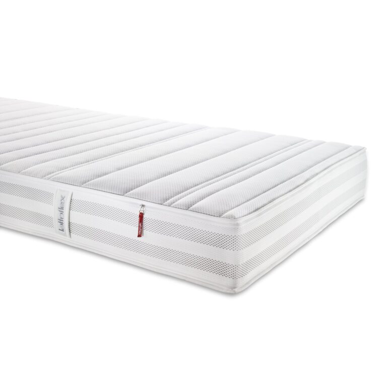 Ecke der Lattoflex Matratze AV, 16 cm hoch.